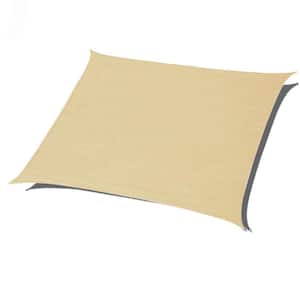 Square Sun Shade Sail 185 GSM UV Block for Patio Deck Back Yard and Outdoor Activities