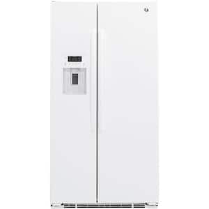 GE in Side by Side Refrigerators