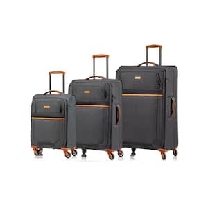 CHAMPS Classic II Softside Luggage Set with Spinner Wheels (3-Piece)