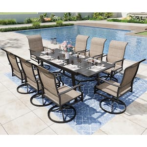 Number of Pieces: 9-Piece in Patio Dining Sets