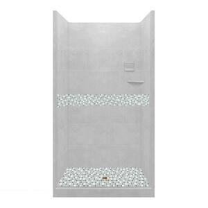 Approximate Length x Width: 48 x 36 in Shower Stalls & Kits