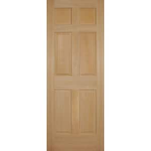 Fir 6-Panel Single Prehung Interior Door