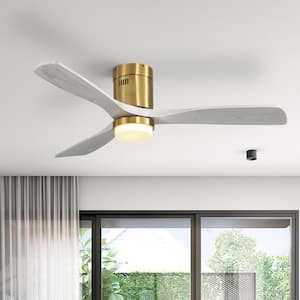 Blade Span (in.): 52 in in Ceiling Fans With Lights