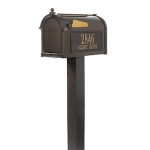 In-Ground in Mailboxes With Post