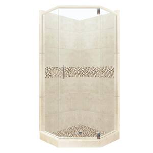 Approximate Length x Width: 36 x 36 in Shower Stalls & Kits