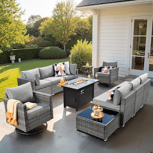 Swivel in Fire Pit Patio Sets