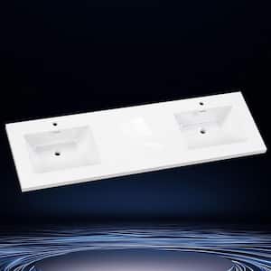 Double Sink in Bathroom Vanity Tops