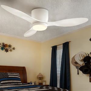 White in Ceiling Fans With Lights