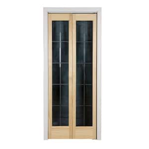 Optique Wood Interior Bi-fold Door