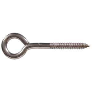 Hillman 0.8125-in Zinc-plated Steel Screw Eye Hook