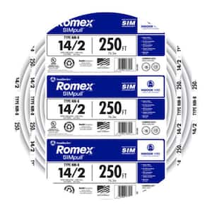Total Wire Length (ft.): 250 ft