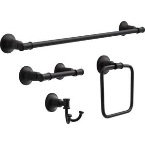 Black - Bathroom Accessories - Bath - The Home Depot