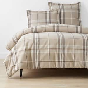 Company Cotton Classic Plaid Cotton Duvet Cover