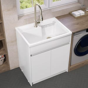 Laundry Sink with Cabinet