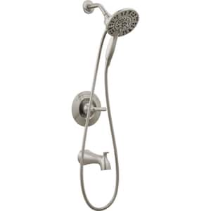Brushed Nickel in Bathtub & Shower Faucet Combos