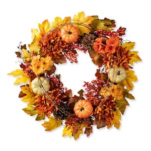 Outdoor in Fall Wreaths