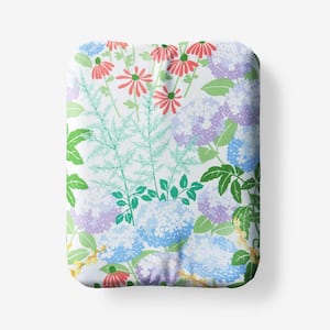 Company Cotton Floral Blossom Cotton Percale Fitted Sheet