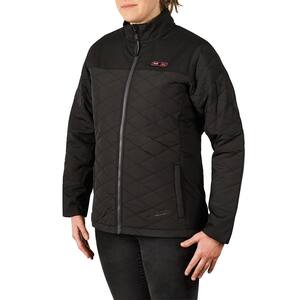 Women's M12 12-Volt Lithium-Ion Cordless AXIS Heated Quilted Jacket Kit with (1) 2.0Ah Battery and Charger