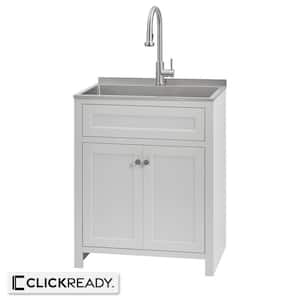 Laundry Sink with Cabinet in Utility Sinks