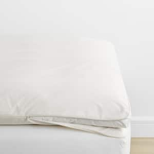 Company Cotton Percale Featherbed Mattress Cover