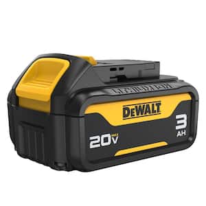 Battery Platform: Dewalt 20v MAX