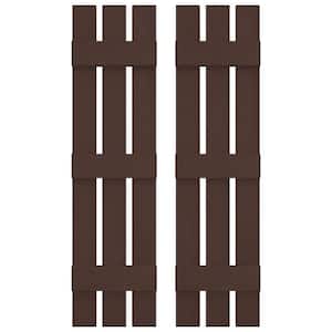 Vinyl in Board & Batten Shutters