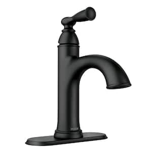 Black - MOEN - Centerset Bathroom Faucets - Bathroom Sink Faucets - The Home Depot