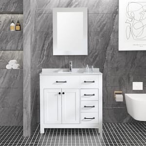 Popular Vanity Widths: 36 Inch Vanities in Bathroom Vanities with Tops