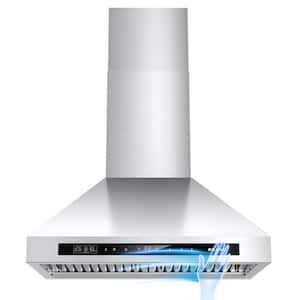 Range Hood Size (Width): 30 in. in Wall Mount Range Hoods