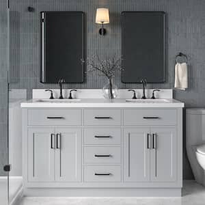 60 Inch Vanities - Double Sink - Gray - Bathroom Vanities - Bath - The ...