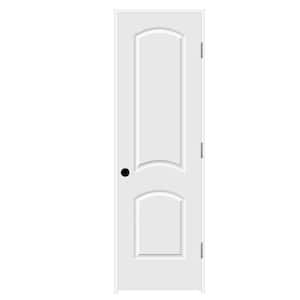 Carved C2050 Smooth 2-Panel Primed MDF Single Prehung Interior Door