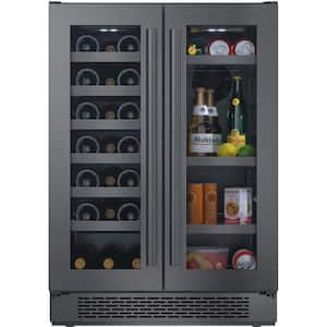 Black Stainless Steel in Beverage Coolers