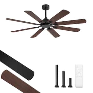 Black in Ceiling Fans Without Lights