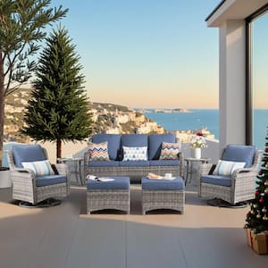 Number of Pieces: 7-Piece in Patio Conversation Sets