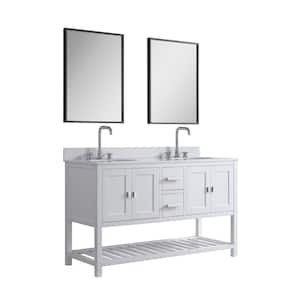 Popular Vanity Widths: 60 Inch Vanities in Bathroom Vanities without Tops