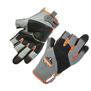 ProFlex Gray Heavy-Duty Framing Work Gloves