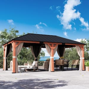 Width (ft) x Depth (ft): 12x20 in Gazebos