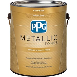 Metallics in Faux Finish Wall Paint