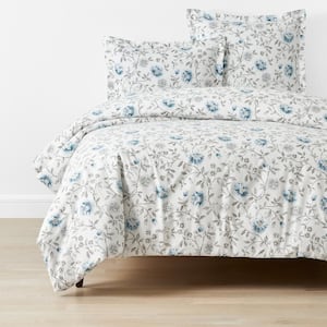 Company Cotton Climbing Rose Twill Duvet Cover