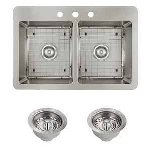 Stainless Steel - Double Bowl - Drop-in Kitchen Sinks - Kitchen Sinks ...