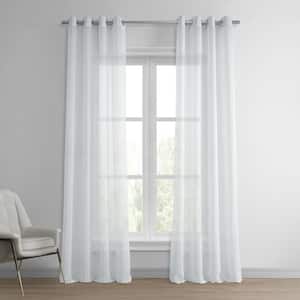 White in Sheer Curtains