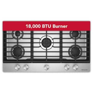 Cooktop Size: 36 in.