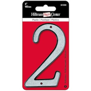 Number/Letter Height (in.): 4 in