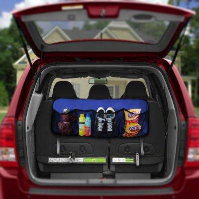 E-Z Travel Water Resistant 35 in. x 14 in. 4-Pockets Multi-Functional Oxford Car Trunk Organizer