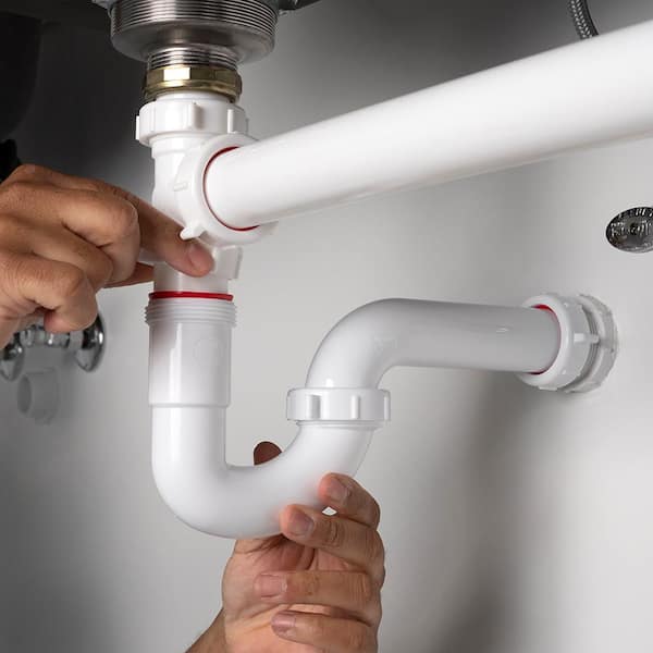 Under Sink Plumbing at