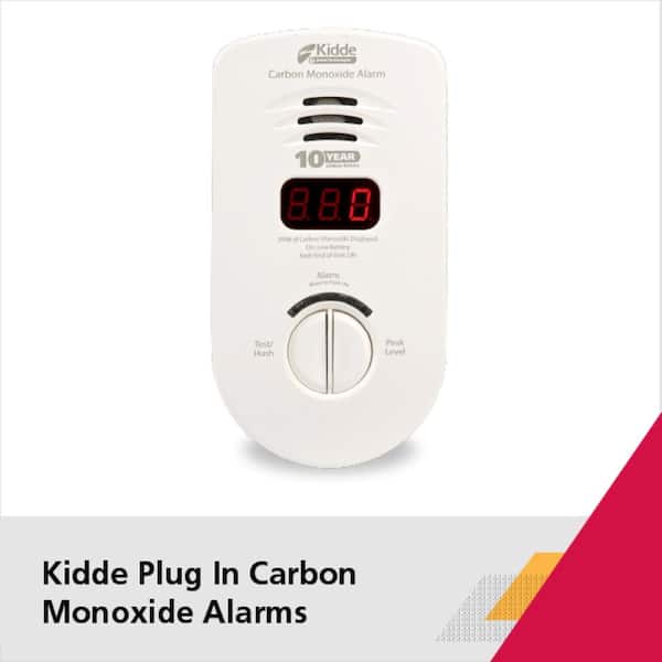 Kidde Kidde Smart Plug-In Carbon Monoxide with Indoor Air Quality Monitor  21031211 - The Home Depot
