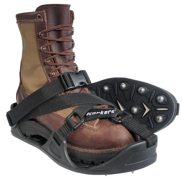 TuffTrax Overshoe Cleat with 36-Threaded Steel Spikes/Pair