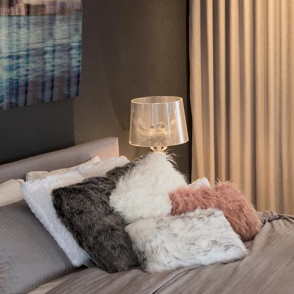 Belton Faux Sheepskin Decorative Pillow (Set of 2)