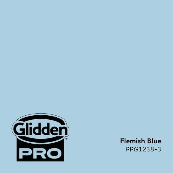 PPG1238-3 Flemish Blue Satin Interior Paint