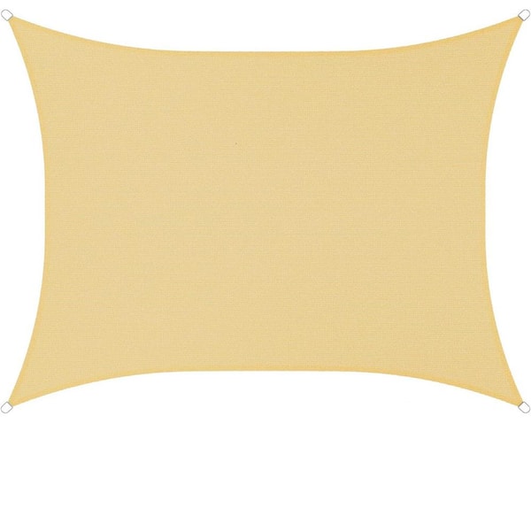 Rectangle Sun Shade Sai For Backyard Deck Outdoor